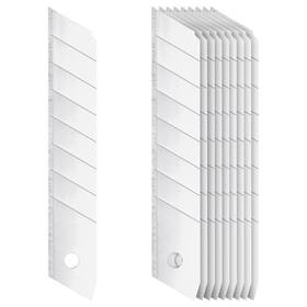 1144688 Zoid 18mm Snap Knife Steel Blade Refill 10 Pack Sharp Carbon Blad 1144688 Zoid 18mm Snap Knife Steel Blade Refill 10 Pack Sharp Carbon Blad