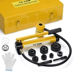Yescom 10 Ton Hydraulic Knockout Set 1/2" Conduit Hole Puncher. Fixed Price $99.90.