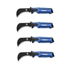 Kobalt 19750 1-IN -blade Utility Knife (4 Pack). Fixed Price $39.99.