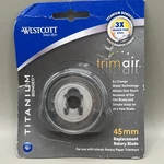 Westcott 15263 Titanium Rotary Trimmer 45 Replacement Straight Blade. Fixed Price $9.75.