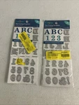 Hello Hobby Die-cutting Templates Serif Alphabet With Numbers 2-PACK (new). Fixed Price $20.39.