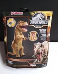 Inflatable Jurassic World T-rex Dinosaur Adult Halloween Costume Disguise Inc.. Fixed Price $24.99.