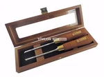Skew Paring Chisels Wooden Box Narex Pair Right & Left Mm 1/4" 851656. Fixed Price $66.67.