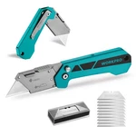Workpro Folding Utility Knife Quick Change Blade Razor Box Cutter 10. Fixed Price $14.99.