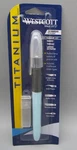 Westcott Titanium Bonded Hobby Knife With Blades #15154. Fixed Price $9.99.