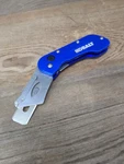 Kobalt Folding Carpet Knife Blue Quick Change Utility Flooring Tool. Fixed Price $12.77.