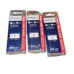 Accutec APBL-7054 .012 Pro Single Edge Blade Packs Of 100 (300 Total). Fixed Price $8.23.