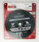 Craftsman 17547 12" X 80 Tooth Finishing Saw Blade Thin Kerf. Fixed Price $32.00.