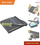 Paper Cutter Guillotine Trimmer 12IN Length 10 Sheets Office Home Use. Fixed Price $60.98.