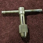 Vintage Union Tool T-handle Tap Wrench, Approx. 1/4" 1/2" Size. Fixed Price $7.99.