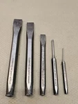 5 Pc Cummins Chisel Punch Set Usa Like Snap *rare*. Fixed Price $15.00.