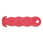 San Jamar Klever Kutter Safety Cutter, 3 Razor Blades, 1" Blade, 4" Handle, Red. Fixed Price $22.62.