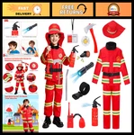 Loyo Firefighter For Kids - Fireman Halloween Costumes Toddler Boy,. Fixed Price $55.99.