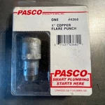 Pasco 4368 Swaging Punch Flaring Tool 1" For Soft Copper Tubing. Fixed Price $14.00.