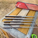 Proto Professional Usa 96B 5PC Long Taper Punch Set 5/16''- 5/8'' W/pouch. Fixed Price $50.00.