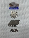 10 Pc New ! Hook Utility Knife Blade Carpet Shingles Linoleum Fast Free Shipping. Fixed Price $6.29.