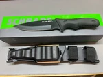 Schrade SCHF39 Guide Master Slingshot Survival Knife. Fixed Price $130.00.