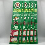 6 - Vintage Crush Holiday Christmas Butterfly Bow Magic / By 3M Hang Promo. Fixed Price $20.00.