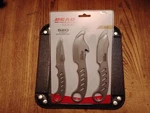 Bear Edge 3-PIECE Game Set With Sheath 61520. Fixed Price $33.69.