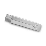 Cosco Jiffi-cutter Compact Utility Knife, 3" Metal Handle, Chrome, 12/BOX. Fixed Price $19.57.
