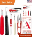 Seam Rippers For Sewing 2 Big And Small Stitch Remover Tools, Thread Ripp.... Fixed Price $15.72.