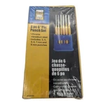 Powerfist Piece 6" Punch Set 3, 4, 5, 6, 7 & 8 Mm Chrome Vanadium Steel. Fixed Price $18.15.