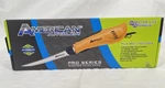 American Angler Pro Electric Fillet Knife Sportsmans Kit 5 Blades. Fixed Price $90.00.