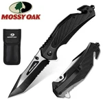 Mossy Oak Folding Pocket Knife 4.75" Tactical Aluminium Alloy & G10 Handle. Fixed Price $22.99.
