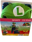 Baby Super Mario Bros. Luigi Jumpsuit Costume Hat 12-18 Months Disguise. Fixed Price $15.99.