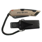 Safety Knife Box Cutter, Includes Holster & Lanyard. Fixed Price $23.31.