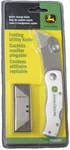 John Deere Folding Utility Knife W/ Extra Blades - TY26567. Fixed Price $32.63.