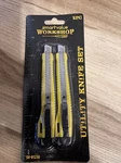 New Smartvalue Workshop 2PC Utility Knife Set (SV01230). Fixed Price $8.00.