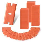 Workpro 200 Pack Plastic Razor Blades, Double Edged Scraper Safety. Fixed Price $14.85.