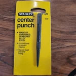 Stanley Center Punch 1/8" # 58-120 New. Fixed Price $9.99.