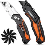 Utility Knife, SK5 Heavy Duty Retractable Box Cutter For Cartons,. Fixed Price $38.99.