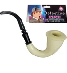 Star Power Toy Detective Pipe Costume Accessory, Black White, One Size. Fixed Price $8.29.