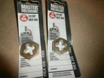 New Master Mechanic 7/16" 20NF Bolt Hex Die Titanium Coated 788586. Fixed Price $19.99.