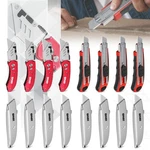 16PC Lock Foldable Retractable Utility Knife Set Back Box Cutter W/ Blades. Fixed Price $49.99.