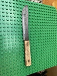 Vintage Ontario Knife Co 7" True Edge High Hi-carbon Steel Blade Usa Shown. Fixed Price $19.48.