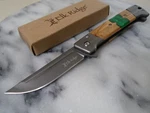 Elk Ridge Fusion Wood Assisted Open Pocket Knife Linerlock Folder ER-A2019GN New. Fixed Price $17.75.