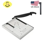 Paper Cutter Guillotine Trimmer 18" 20 Sheets Cutting Capacity Metal Base. Fixed Price $45.99.