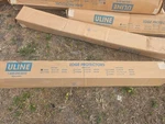 New Box - Uline Light Duty Shipping Edge Protectors .120" Thick, 72. Fixed Price $63.00.