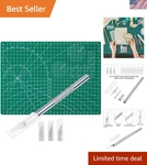 Craft Knife Precision Cutter And Self Healing Cutting Mat Hobby S.... Fixed Price $22.31.
