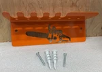 Chainsaw & Tool Rack Hanger Shelf Garage Wall Key Hook Usa Stihl Husqvarna. Fixed Price $10.00.