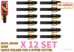 Olfa 246B Quick Holder For X Hyper Cutter 18MM Made In Japan 12 Set. Fixed Price $116.00.