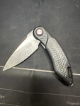 Icon Drop Point D2 Steel G10 Handles IK24 BS-88. Fixed Price $25.00.