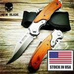 Assisted Blade Knives Pocket Tactical Folding Knife Survival Hunting Led. Fixed Price $8.99.