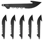 Outdoor Edge RRS30K6C Replacement Blades 3" Black Drop Point Serrated 420J2 Ss. Fixed Price $19.99.