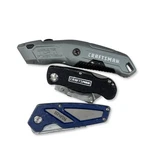 Craftsman CMHT10587, Irwin Folding Box Cutters Utility Knife Set, 3 Pcs. Fixed Price $25.47.