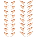Kbraveo 16 Pair Elf Ears, Fairy Latex Large, Light Skin Color. Fixed Price $25.69.